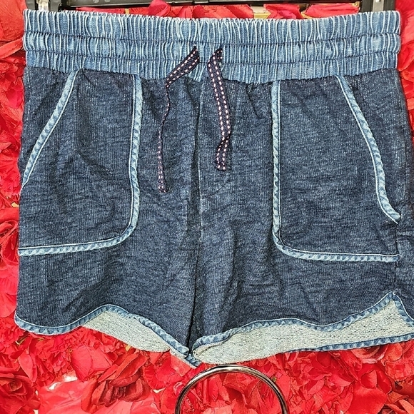 Cherokee Other - Cherokee Girls Blue Athletic Shorts with Elastic Waistband Size 10/12